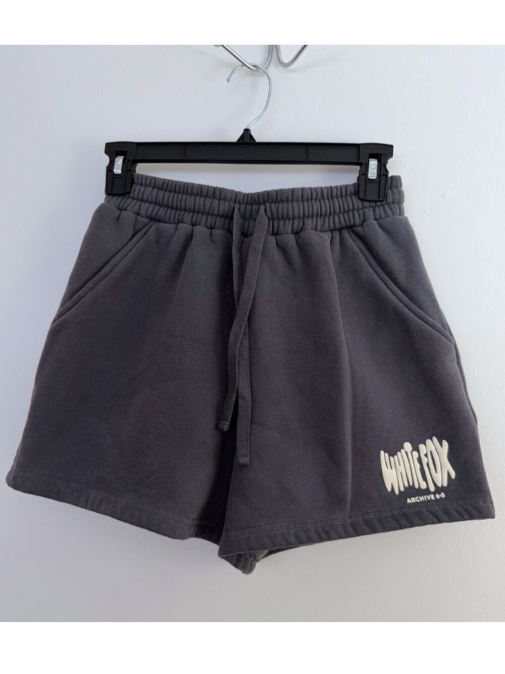 White Fox Archive 6.0 Sweat Shorts - Charcoal Gray XS